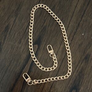 New 24” Gold Chain Bag Replacement Strap